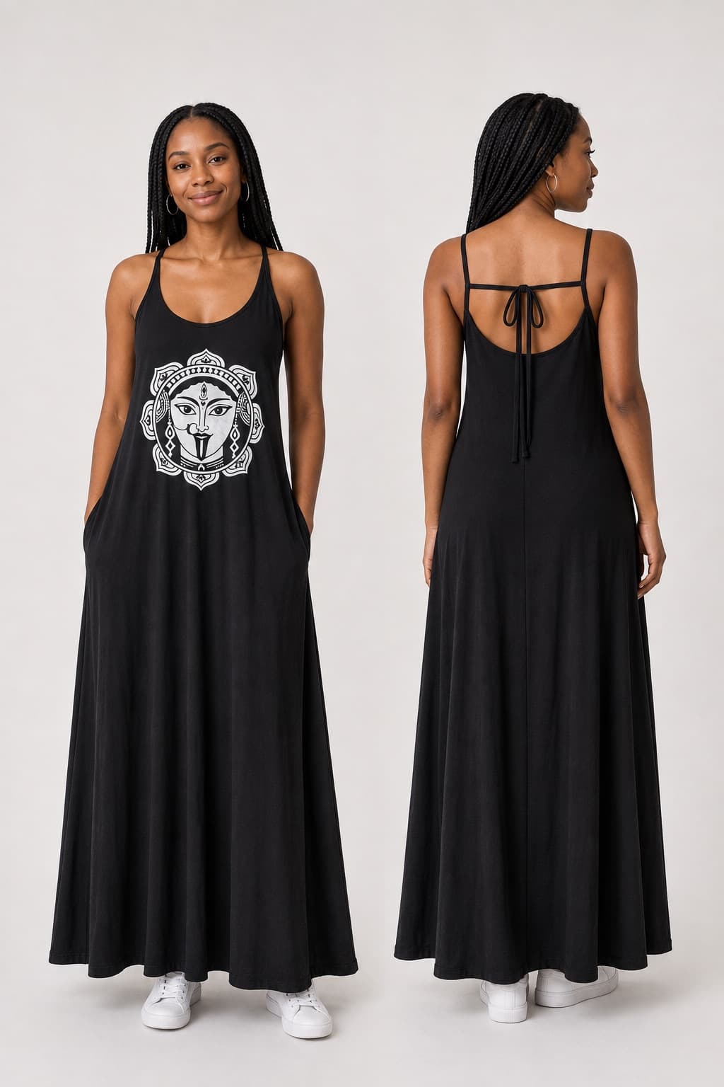 Vestido de Alça Kali — Preto